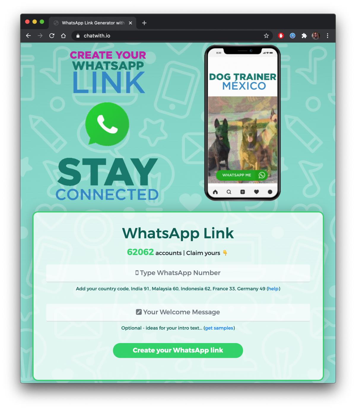 Link to WhatsApp Business – WhatsApp Link
