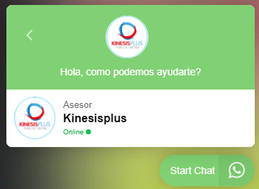 kinesis plus whatsapp widget