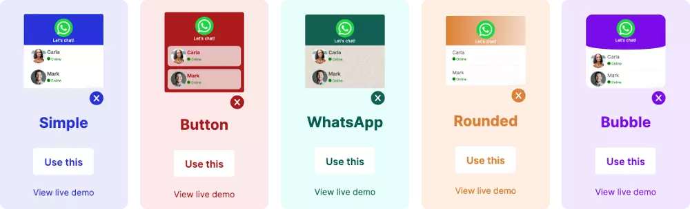 Widgets WhatsApp Home