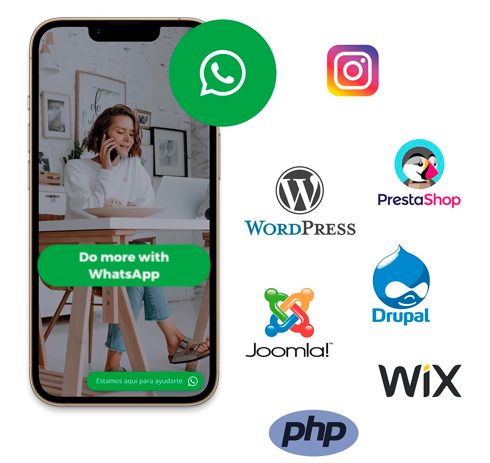 whatsapp widget for your website